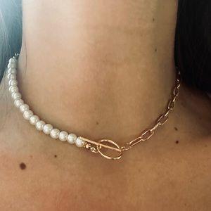 chain combined with beads 💕